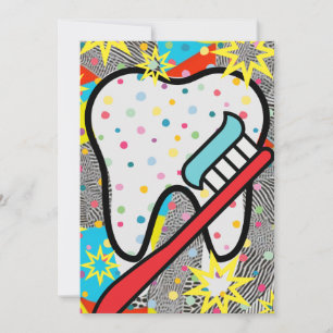 Tarjeta Festiva Artes dentales