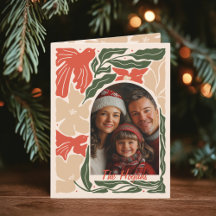 Artesanía popular roja y verde Foto doblada 2