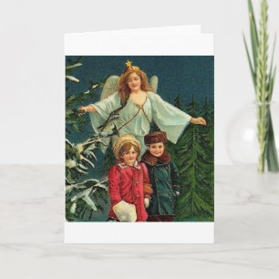 TARJETA FESTIVA ARTÍCULOS POLACOS WESOLYCH SWIAT DE CHISTMAS