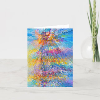 Tarjeta Festiva Artista de autismo Candy Waters