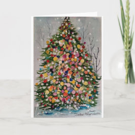 TARJETA FESTIVA ARVORE DE NATAL