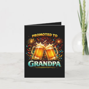 Tarjeta Festiva Ascendido a Abuelo Futuro