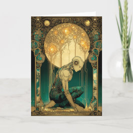 Tarjeta Festiva Ascensión Luminosa