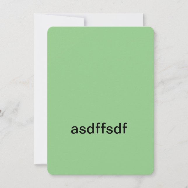 Tarjeta Festiva asdfsdf (Anverso)