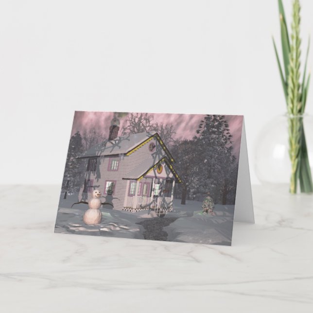 Tarjeta Festiva Aspenglow (Anverso)