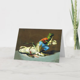 Tarjeta Festiva Ataque de rana