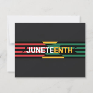 Tarjeta Festiva Atrevido 10 de junio Gráfico Rojo, Amarillo y Fran