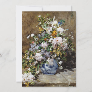 Tarjeta Festiva Auguste Renoir - Bouquet de primavera