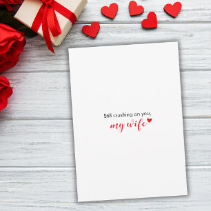 Tarjeta Festiva Aún Estoy Enamorado de Ti Pareja Romántica San Val