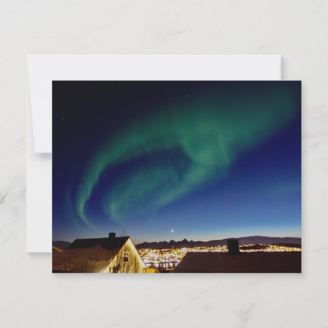 Tarjeta Festiva Aurora (Anverso)