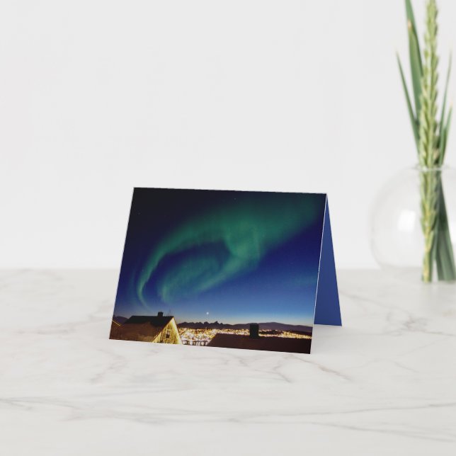 Tarjeta Festiva Aurora (Anverso)