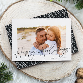 Tarjeta Festiva Autografo | Foto de Felices Fiestas