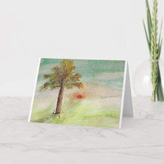 Tarjeta Festiva Autumn Greeting Cart / Acción de Gracias