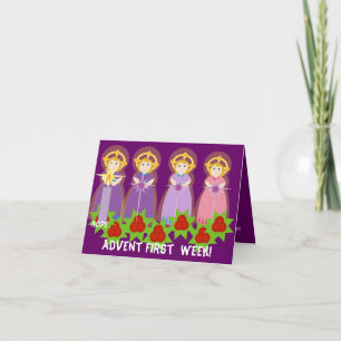 Tarjeta Festiva AVANZAR Primera Semana - Personalizar-Esperanza