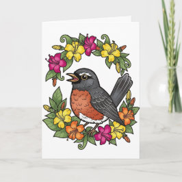 Tarjeta Festiva Ave Sweet Connecticut Con Mirabilis