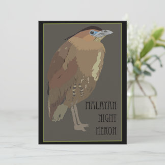 Tarjeta Festiva Aves - Tarabilla malaya