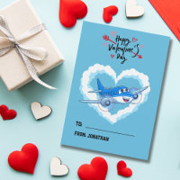 Avión azul lindo, escuela infantil, El día de San