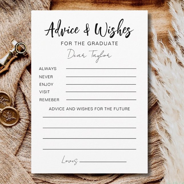 Tarjeta Festiva Aviso y deseos de graduación para el Fiesta de gra (Subido por el creador)