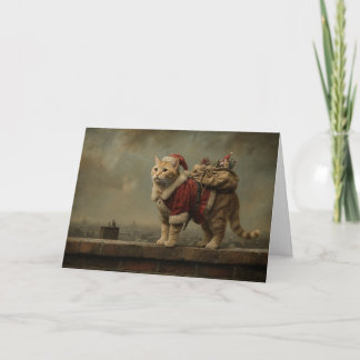 Tarjeta Festiva Ayudante de Santa