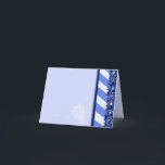 Tarjeta Festiva Azul de Invierno<br><div class="desc">Arte Original de Thedustyphoenix.</div>