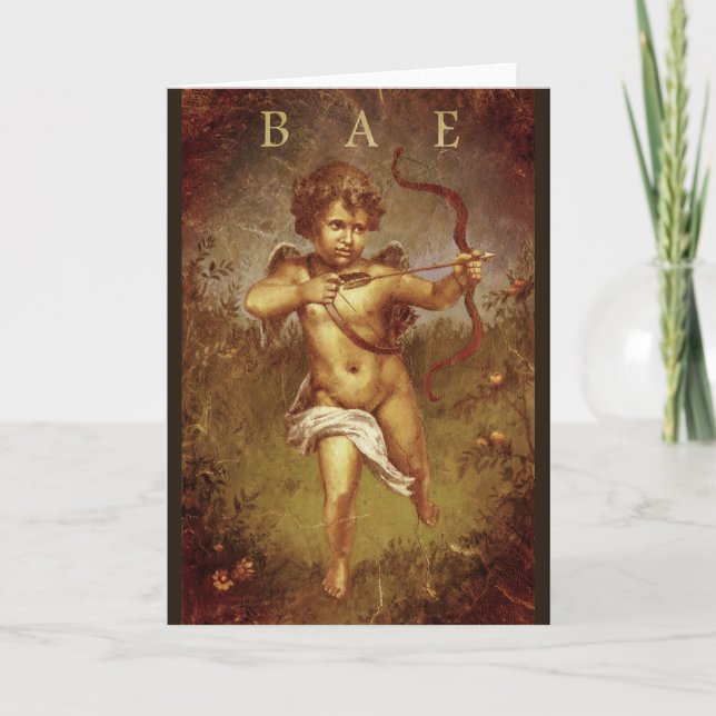 Tarjeta Festiva B A E Cupid Valentcard (Anverso)