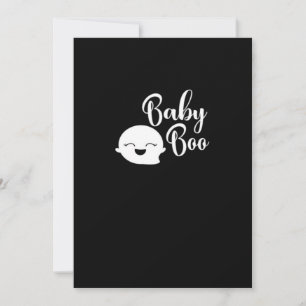 Tarjeta Festiva Baby Boo Halloween 
