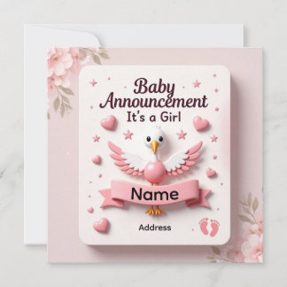 Tarjeta Festiva baby born
