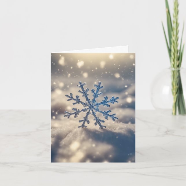 Tarjeta Festiva Baby Olaf (Anverso)