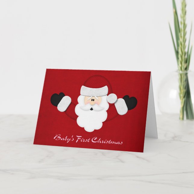 Tarjeta Festiva Babys 1.ᵉʳ Navidades (Anverso)