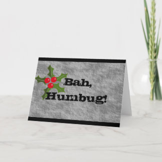 Tarjeta Festiva ¡Bah, embaucamiento!