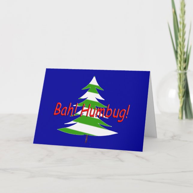 Tarjeta Festiva ¡Bah! ¡Embaucamiento! (Anverso)