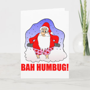 Tarjeta Festiva Bah Humbug