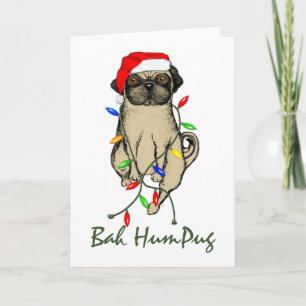 Tarjeta Festiva Bah HumPug