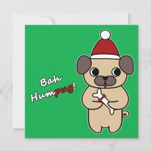 Tarjeta Festiva ¡Bah Humpug! 1