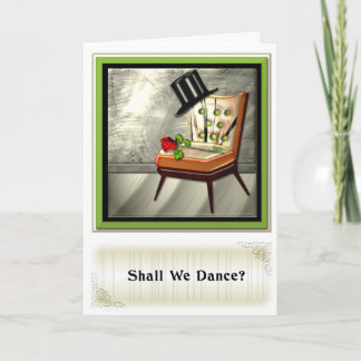 Tarjeta Festiva ¿Bailamos?