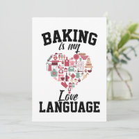 Baking is My Love Language - Funny Baker