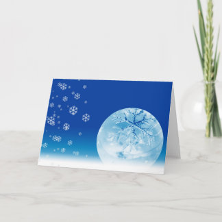 Tarjeta Festiva Ball de hielo