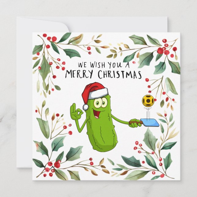 Tarjeta Festiva Baloncesto con marco de Navidades (Anverso)