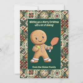 Tarjeta Festiva Baloncesto 🎄 Feliz Navidad, texto personalizado