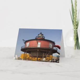 Tarjeta Festiva BALTIMORE, MARYLAND. EE.UU. Conocimiento de siete 