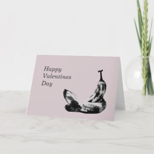 Tarjeta Festiva Bananas Hermosa Día de San Valentín único de diver