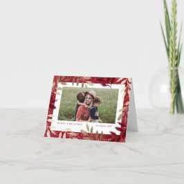 Tarjeta Festiva Bandas de Oro 3 Navidades de fotografía