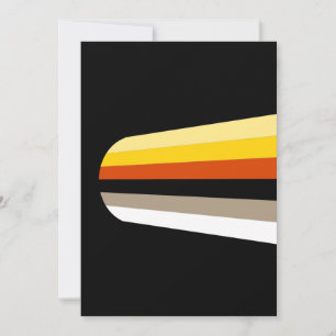 Tarjeta Festiva Bandera de Orgullo de Cabello Largo