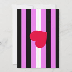 Tarjeta Festiva Bandera de Orgullo de Chica de Cuero