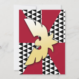 Tarjeta Festiva Bandera de Orgullo Drag