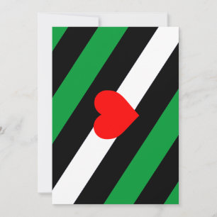 Tarjeta Festiva Bandera de Orgullo Leather Boi