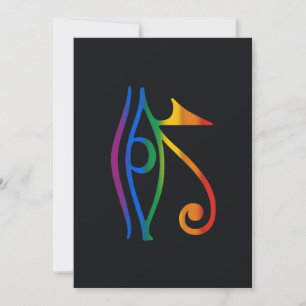 Tarjeta Festiva Bandera del Orgullo Gay Goth