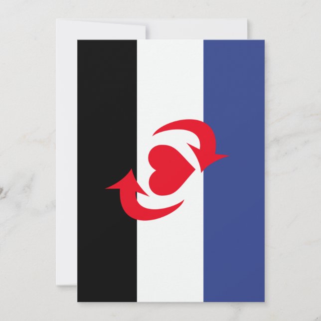 Tarjeta Festiva Bandera del Orgullo Switch (Anverso)