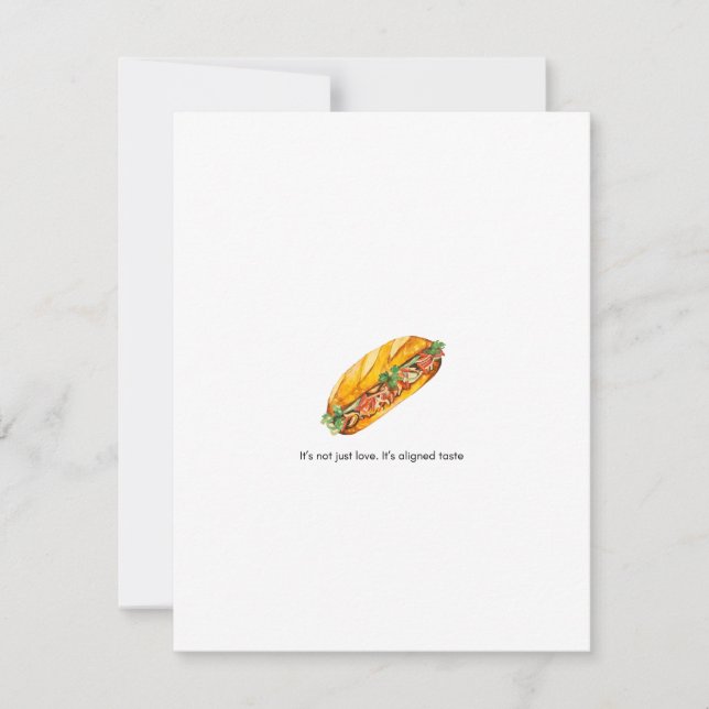 Tarjeta Festiva Bánh Mì Card (Anverso)