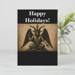 Tarjeta Festiva Baphomet